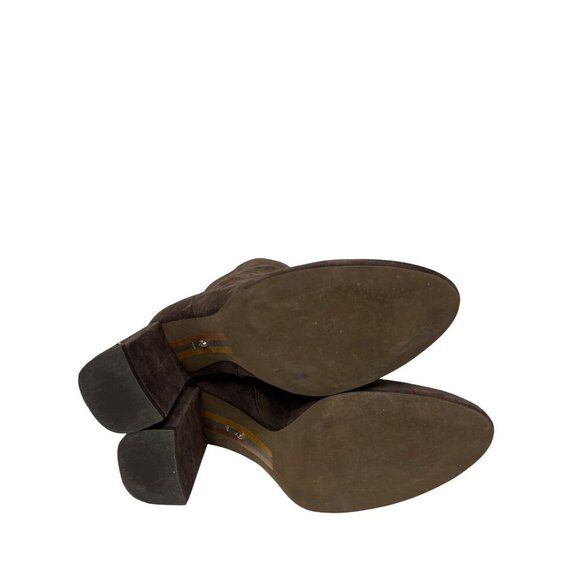 Sam Edelman Daria Women's Bootie Boot Size 9.5 Wrapped Block Heel Leather New - Picture 8 of 10